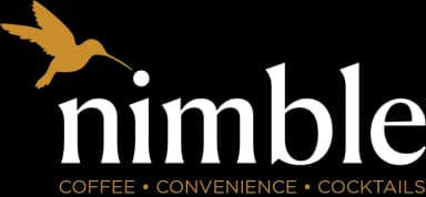 Nimble hummingbird emblem